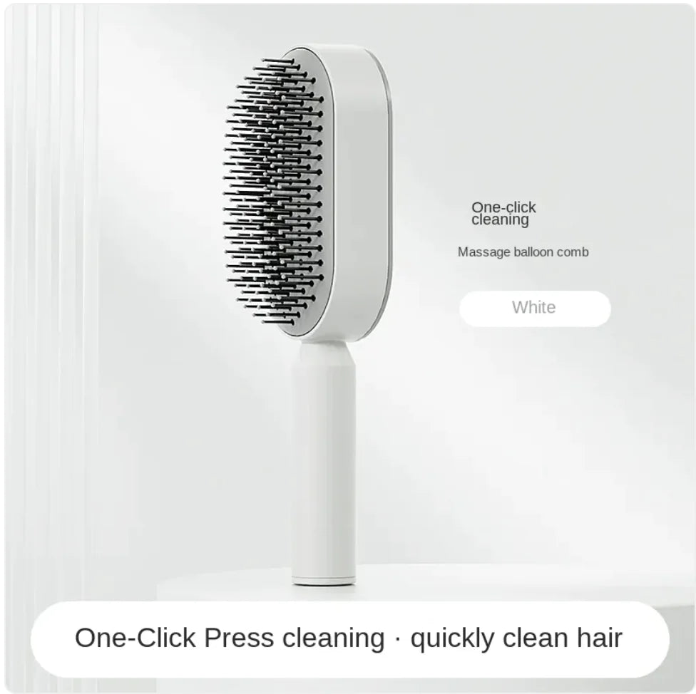 CleanBrush™ – Selbstreinigende Haarbürste