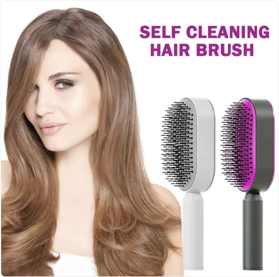 CleanBrush™ – Selbstreinigende Haarbürste