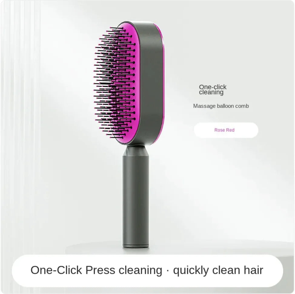 CleanBrush™ – Selbstreinigende Haarbürste