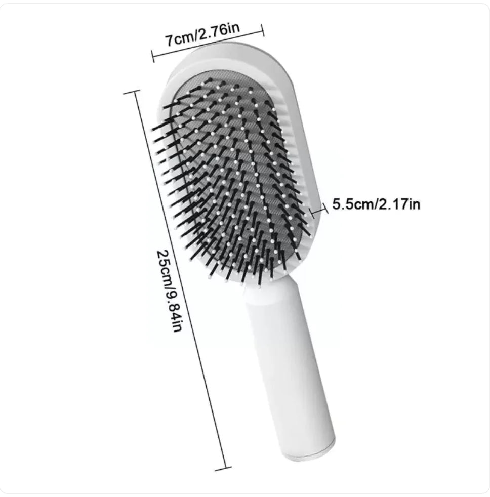 CleanBrush™ – Selbstreinigende Haarbürste